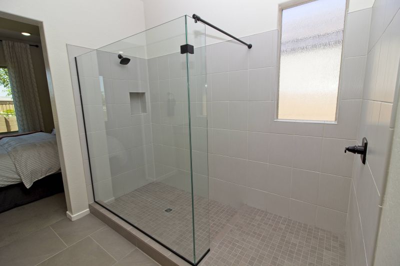 Spacious Walk-in Showers